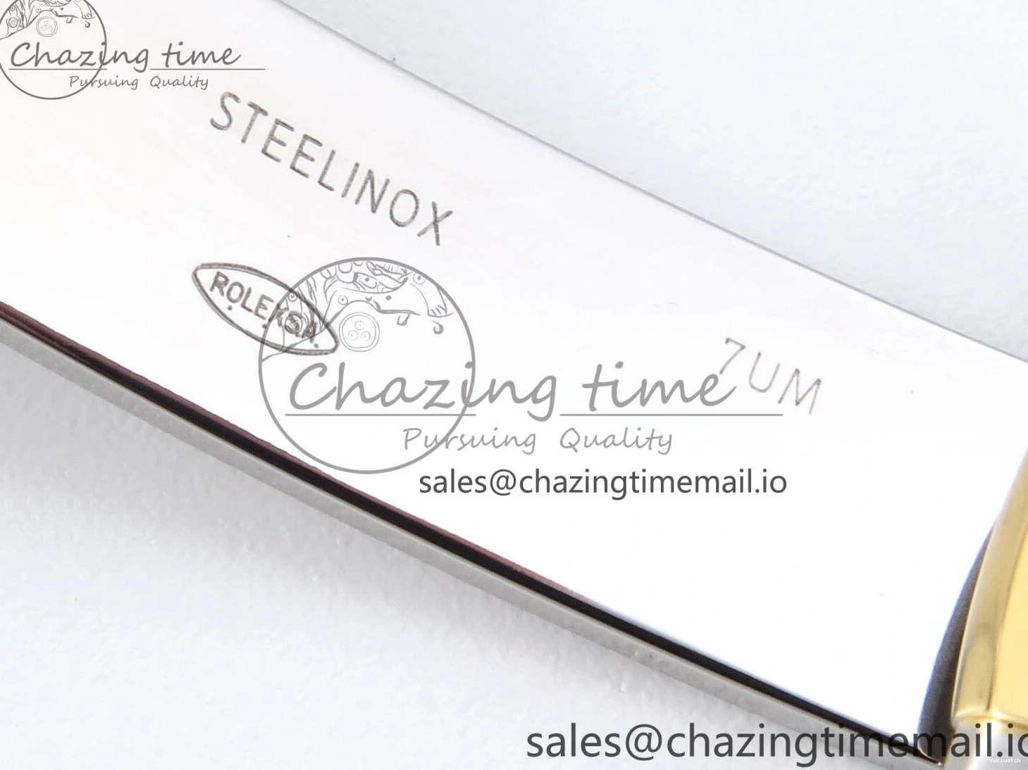 YG Textured Diamonds 126283RBR Dial YG Oyster EWEF SS Best Edition DateJust A3235 Bracelet on 36 0420